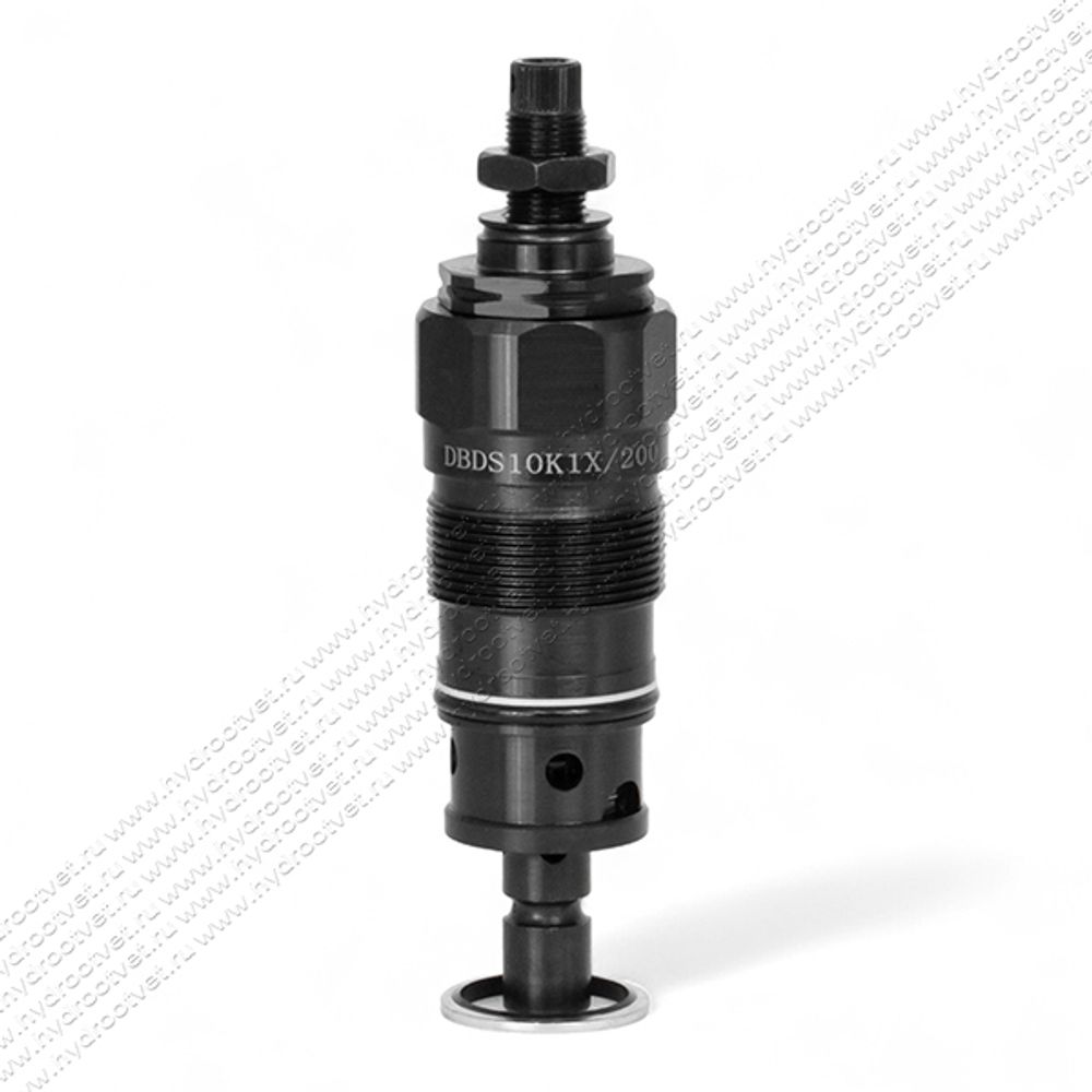 DBDS10K1X/200 - Предохранительный клапан прямого управления Ду10, давление регулировки до 200 бар, тип монтажа - встраиваемый, элемент регулировки S = винт