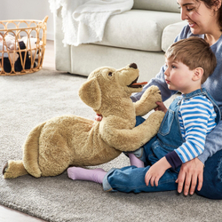 IKEA GOSIG  (ИКЕА ГОСИГ)  -  GOLDEN Плюшевая игрушка, собака/золотистый ретривер, 70 см