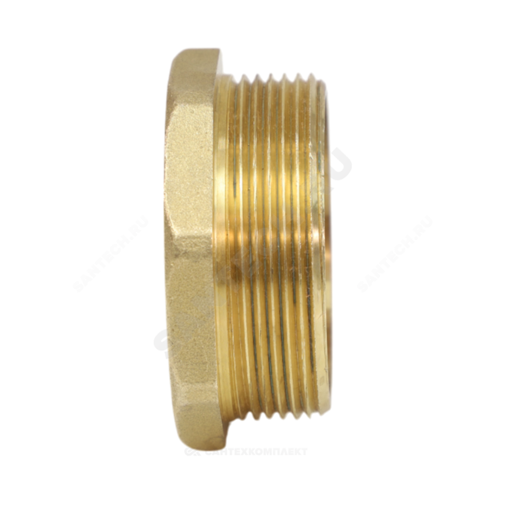 Заглушка латунь Ду 32 (1 1/4") НР VALFEX VF.583.L.114