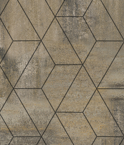 Тротуарная плитка ВЫБОР, форма Трапеция, h=60мм