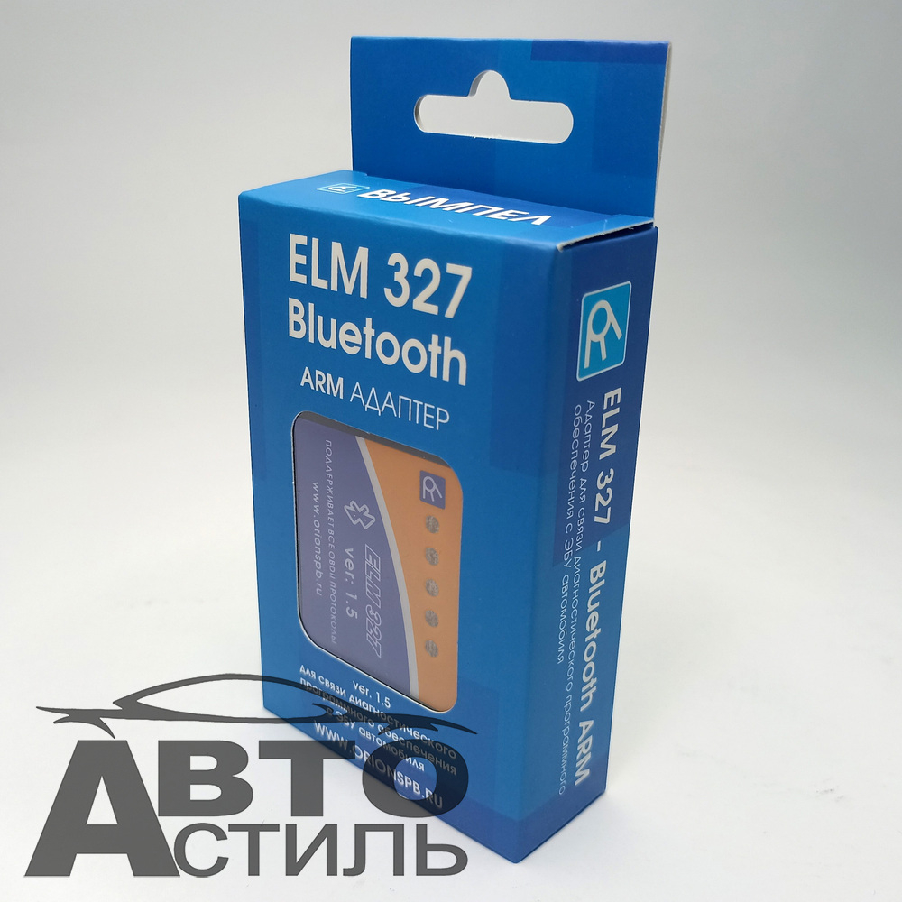 Диагностический автосканер OBD2  ЕLM327 Orionspb  BLUETOOTH (прошивка 1.5) (3130)