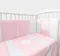 Комплект постельного белья Lollycottons Maks Bear 3 предмета, Розовый