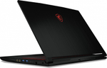 Ноутбук игровой MSI GF63 Thin 12UC-1036XRU 9S7-16R821-1036, 15.6", IPS, Intel Core i5 12450H 2ГГц, 8-ядерный, 16ГБ DDR4, 512ГБ SSD, NVIDIA GeForce RTX 3050 для ноутбуков - 4 ГБ, Free DOS, черный+ USB С WINDOWS 11 ПОДАРОК
