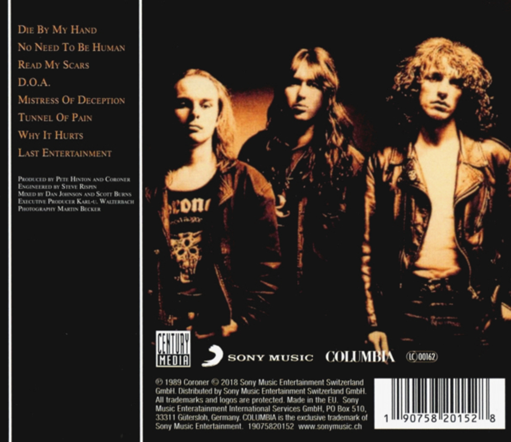 Coroner / No More Color (CD)