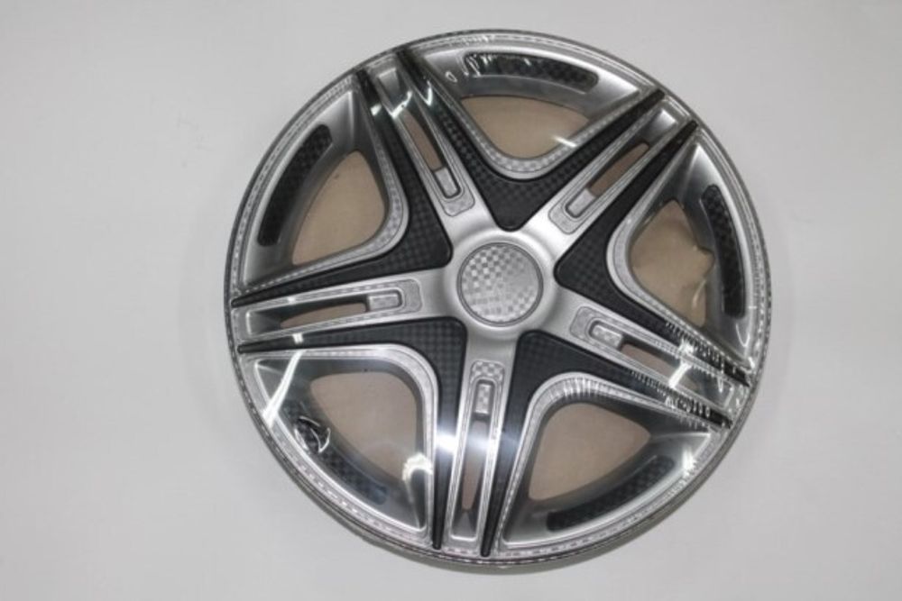 Колпак колеса R15 Дакар Super Silver (в мешке 5 упак) (STAR)