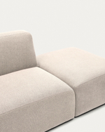 Neom Одноместный диван с задним модулем бежевого цвета 169 см