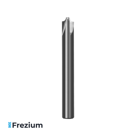 Фреза фасочная твердосплавная по алюминию и цветным металлам "O.G.Germany" (6x6x50 Z4 R2)