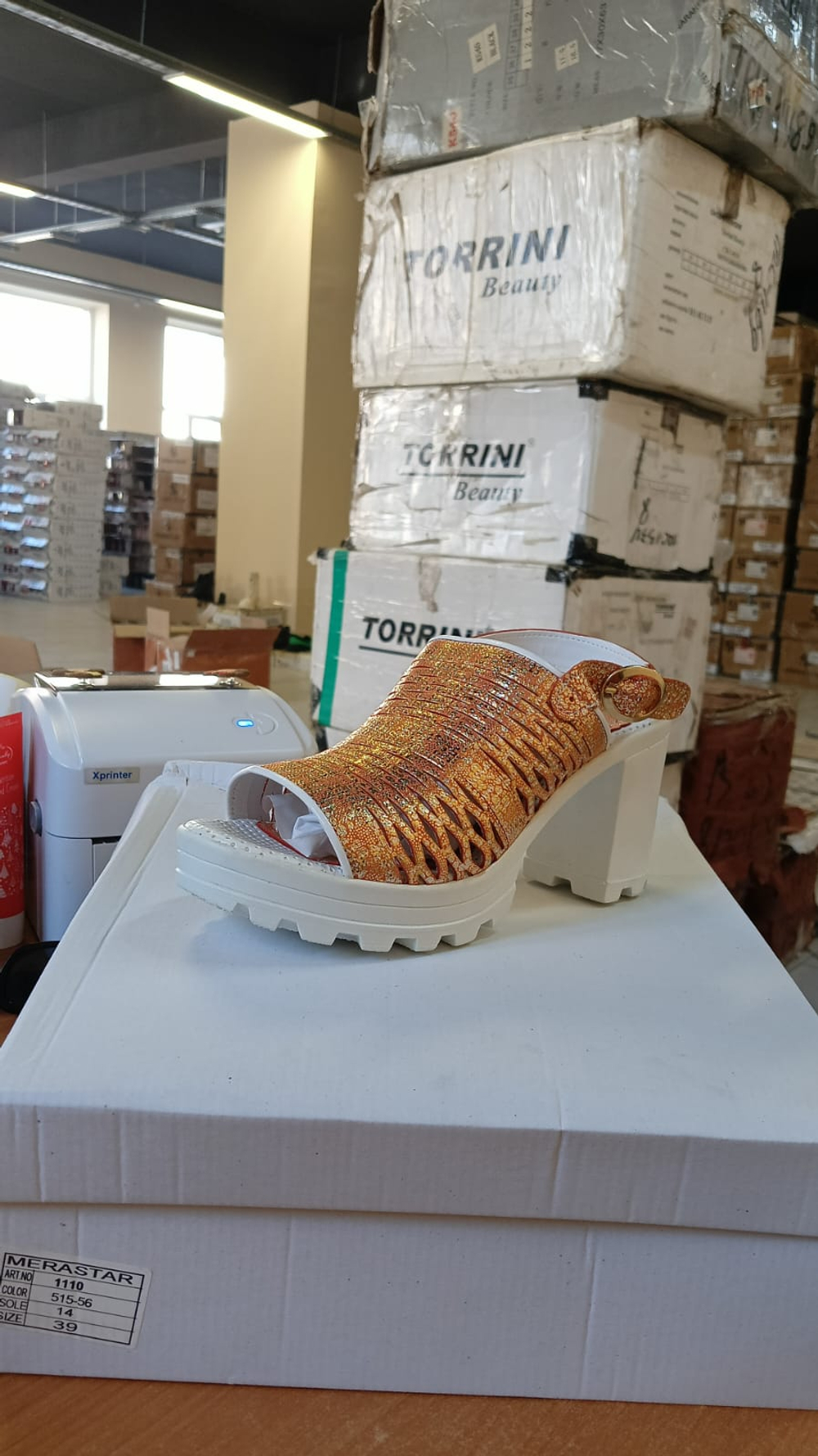 Босоножки женские MERA STAR 1110\515-56