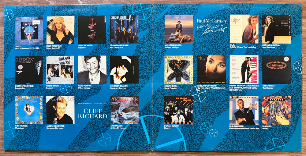 Сборник Hit It 2LP (Дания 1990г.)
