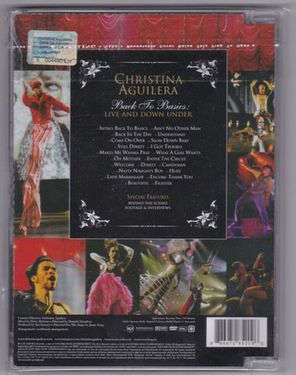 Christina Aguilera / Back To Basics: Live And Down Under (RU)(DVD)