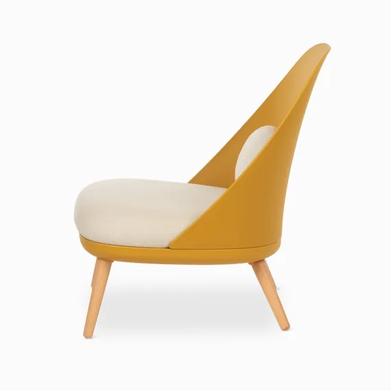 Кресло Nest желтое