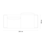 Диван кровать трехместный ENZA HOME PAVIA EH57261