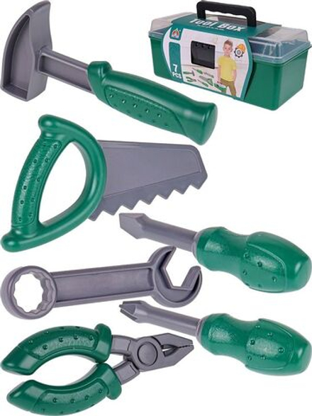 Игровой набор для мальчиков 7 предметов "Мини мастерская"