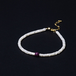 Браслет на ногу Essence RED