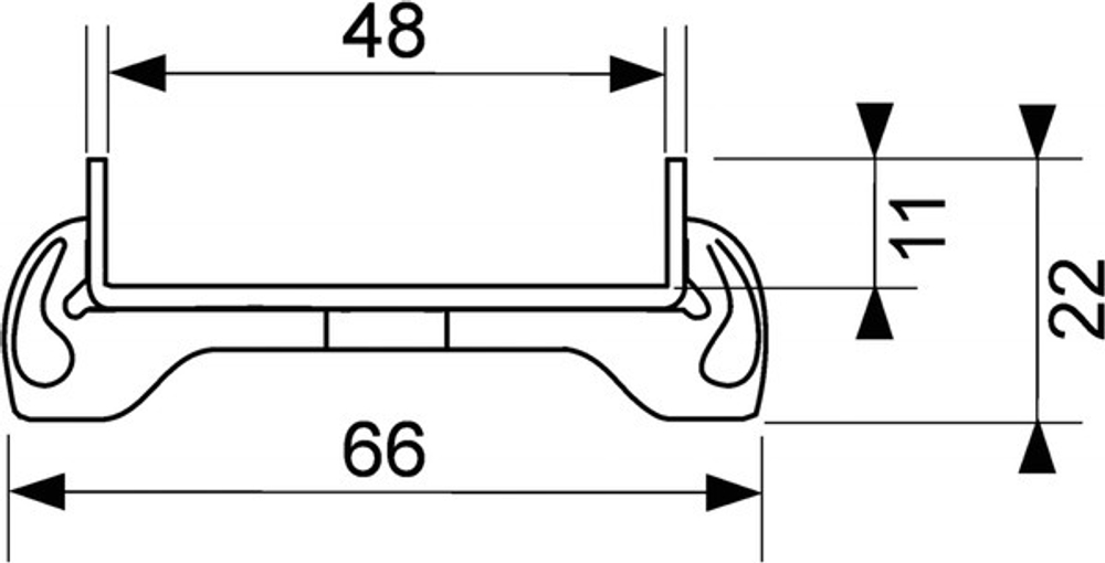 Основа для плитки TECEdrainline под облицовку плиткой "plate", прямая, 1500