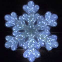 ENIOF-05 ЭРА Фигура LED Снежинка, 220V, IP44