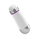 Мини-массажер с вибрацией OVO (5 режимов) (Цвет: белый с серебряным)