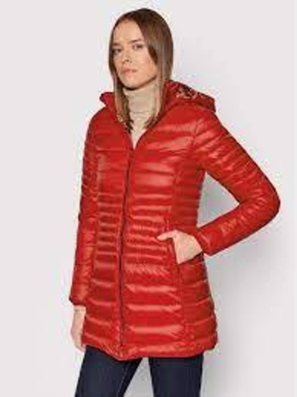 Куртка CMP Woman Snaps Hood Parka , артикул 30K3676, цвет Blood (C929)