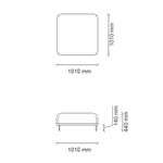 Пуф (P1) ENZA HOME SEOUL EH71516