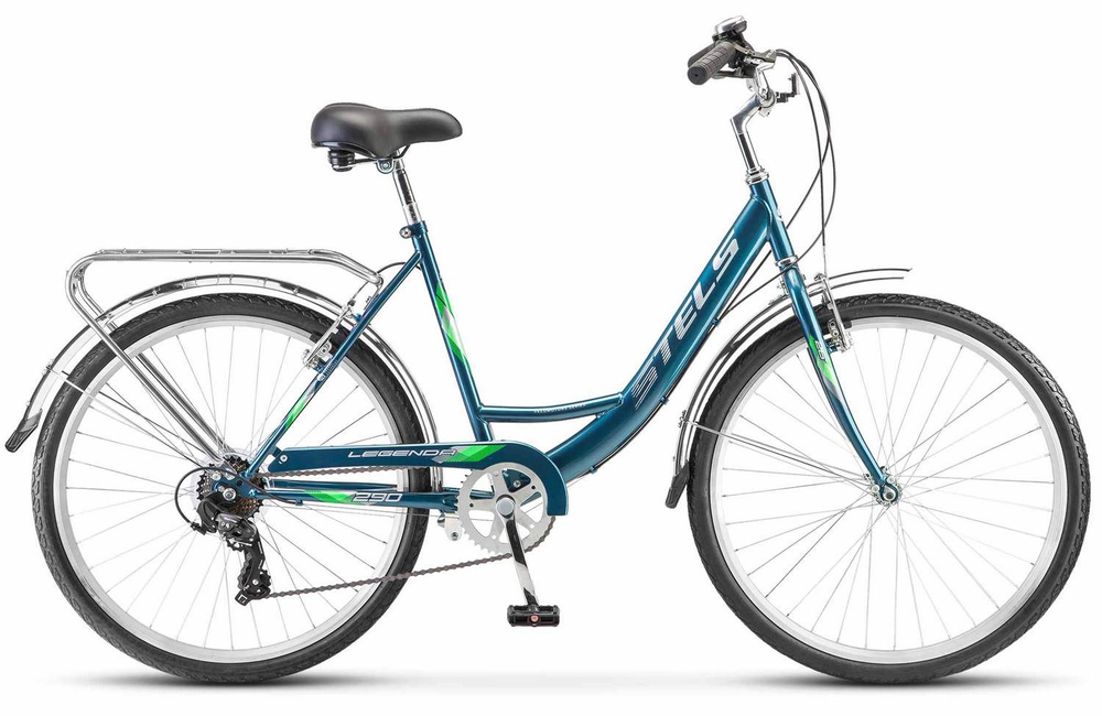 Велосипед 26" STELS LEGENDA 290 V, рама 19 морская волна