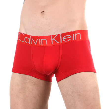 Мужские трусы хипсы красные Calvin Klein