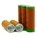 Нитки для тонких тканей Gutermann Extra Fine 150 (200 метров), 5 кат. | 448 шоколадная охра