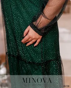 Платье 2101Б-зеленый Minova