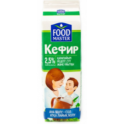 Кефир Food Master 2,5% 1000 гр т/п
