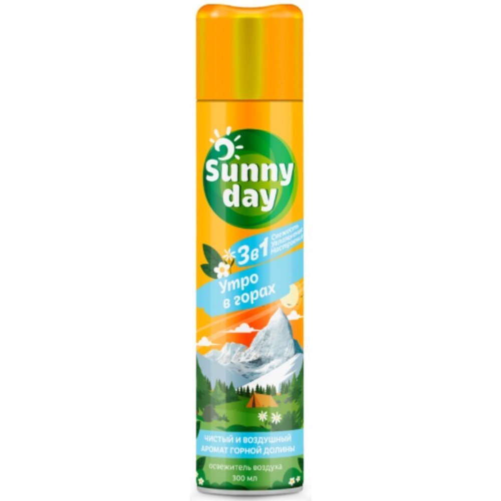 Освежитель воздуха Sunny Day 300 мл., Утро в горах (1/12)