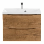 Тумба с раковиной Belbagno MARINO 70 подвесная Rovere Nature