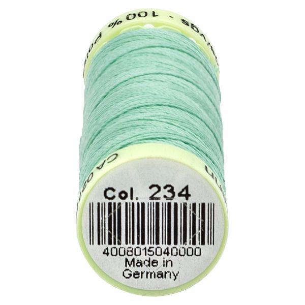 Нитки отделочные Gutermann Top Stitch 30 (30 метров), 5 кат. | 234 мятный