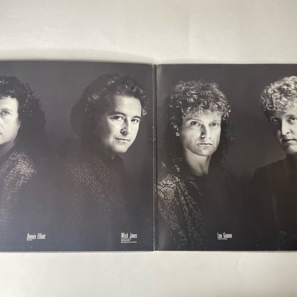 Винтажная виниловая пластинка LP Foreigner Inside Information (Germany 1987) The Beat Of My Heart