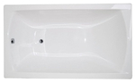 Акриловая ванна 1Marka Modern 120*70 прямоугольная из каталога Ванны акриловые