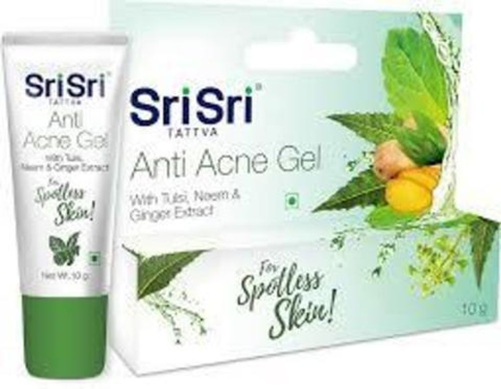 Гель от прыщей Sri Sri Ayurveda Anti Acne Gel, 10 гр