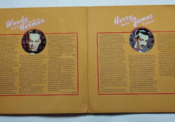 Винтажная виниловая пластинка LP Woody Herman And His Orchestra, Harry James And His Orchestra The Best Of Big Band Music (Holland 1973)