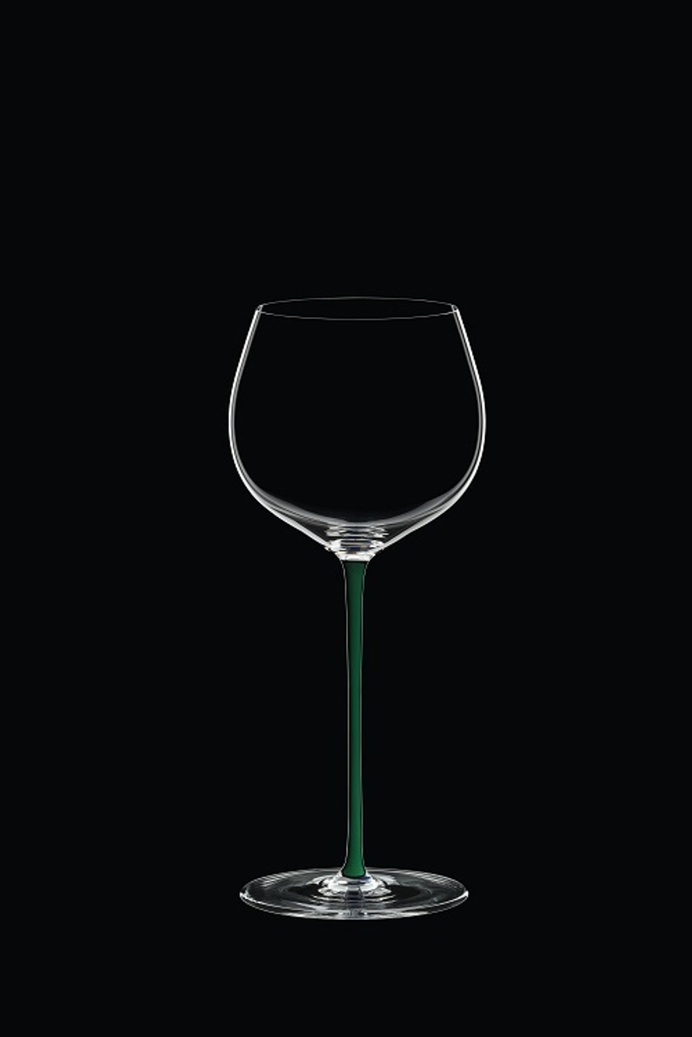 Бокал для белого вина 620мл Riedel Fatto a Mano Oaked Chardonnay с зеленой ножкой