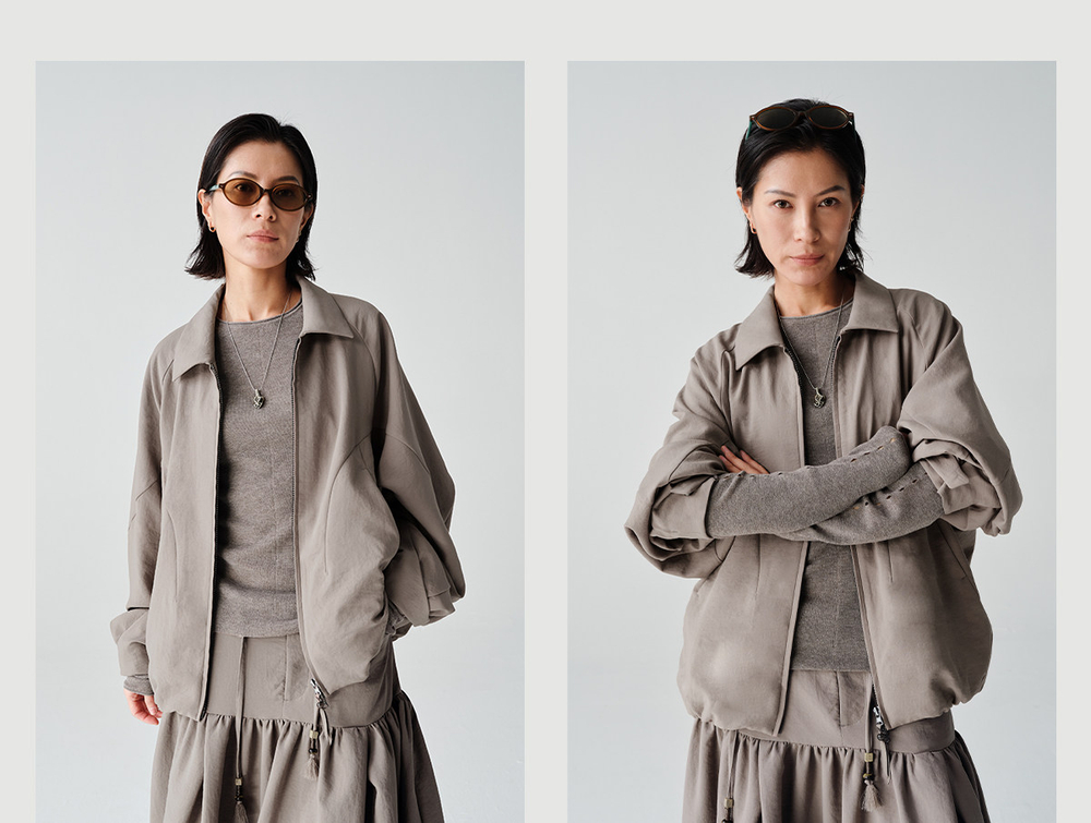 Куртка Nothomme Blue Spring New Lightweight Breathable Water-Repellent Jacket MICROFT Eco-Friendly Turn-Down Collar Oversized