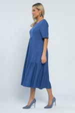 Платье Воздушный поцелуй (джинс) П13491-18М LT Collection (Акция)