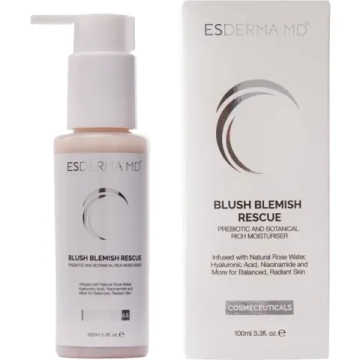 Blush Blemish Rescue | Крем увлажняющий для кожи склонной к акне с пребиотиками, 100 мл