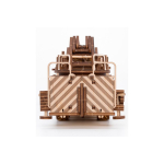 Пожарная машина с выдвижной вращающейся лестницей от EWA - Деревянный конструктор, сборная модель, 3D пазл