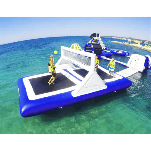 Надувной водный батут «Морской корт», 5×2,5×1м