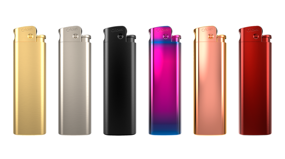 Зажигалка Cricket Deluxe Display Lb (Метал)