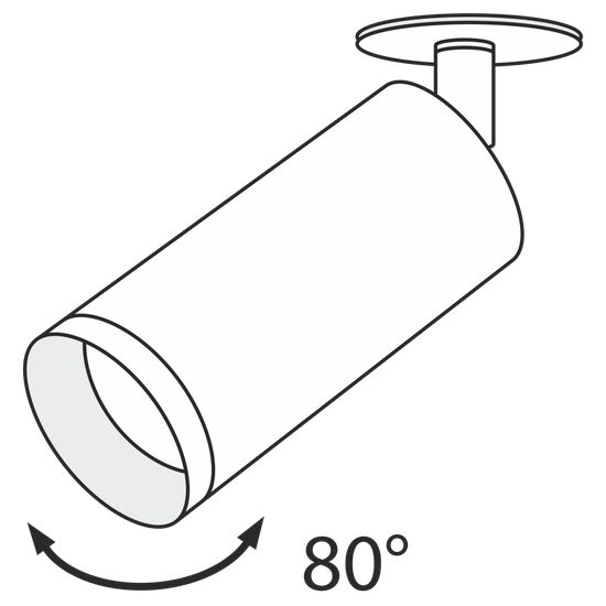 Встраиваемый светильник Technical C018CL-01W