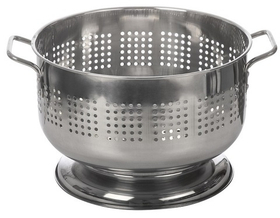 Дуршлаг d=380 мм. 17,5 л. h=235 мм. нерж. (57884, кт056)