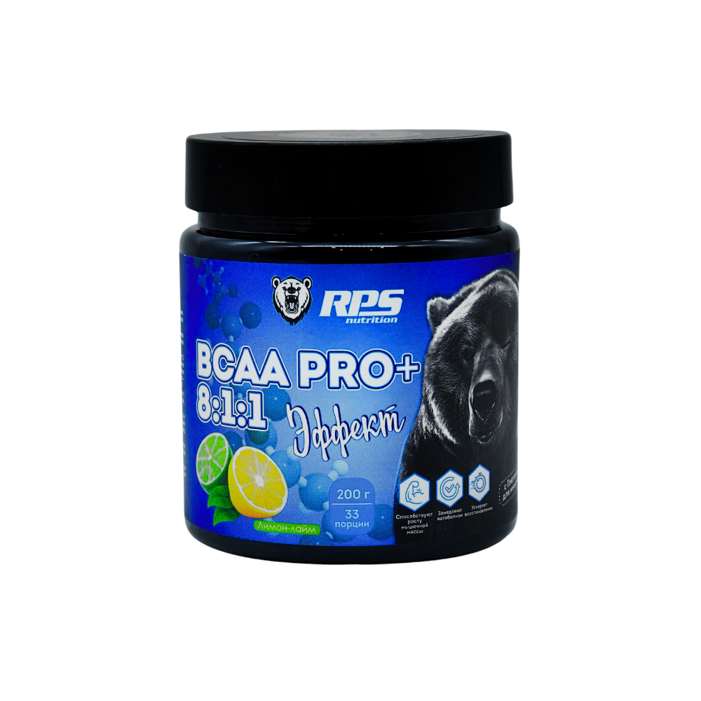 BCAA (8:1:1) 200г БАНКА RPS NUTRITION