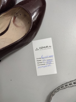 Туфли Ecco коричневые 38 размер