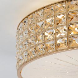 Citilux Портал CL324152 Люстра хрустальная Золото