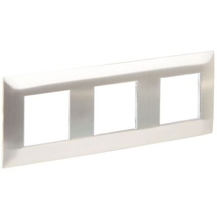 Рамка 3-м SKANDY SK-F33N металл никель IEK SK-M32-M-K50