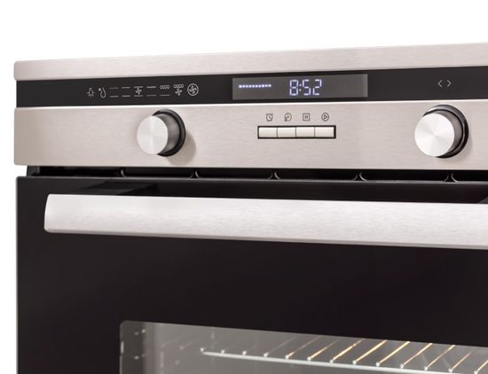 Электрический духовой шкаф Exiteq EXO-403 black/inox