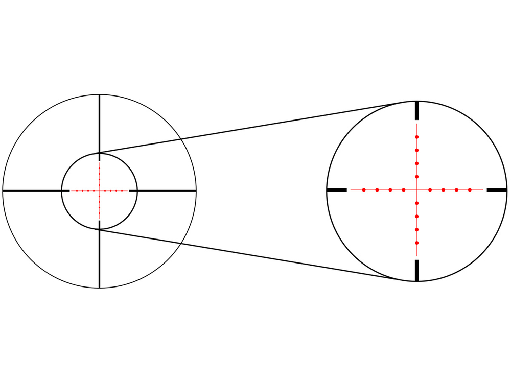 Прицел Gaut Quartz 3-9x40 AO, сетка 2 (Mil-Dot), подсветка